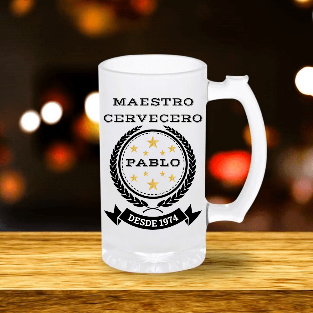 JARRA MAESTRO CERVECERO