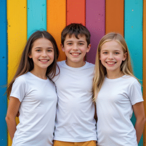 CAMISETAS BASICAS NINOS