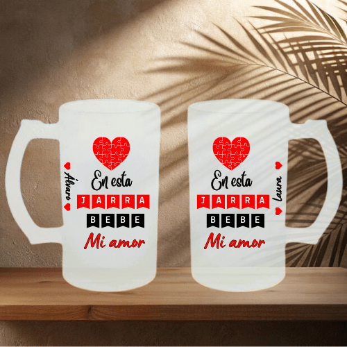 JARRA PUZZLE CORAZON
