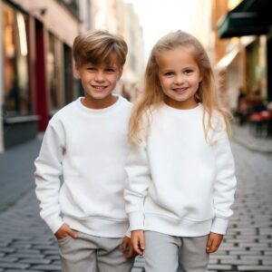 SUDADERA BASICA NINOS